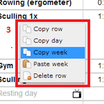 Copy-pasting trainings