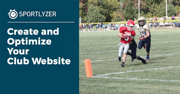 Create and optimize your club website