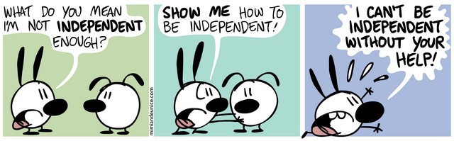 Being independent