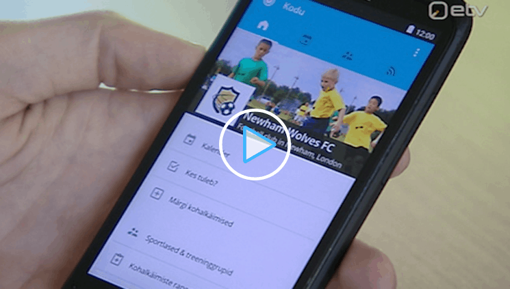 Sportlyzer and Viimsi BC on Estonian National TV