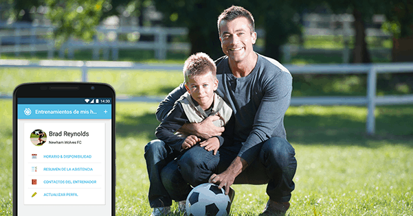 Por qué Pedro (padre de fútbol) está usando la App para Padres de Sportlyzer