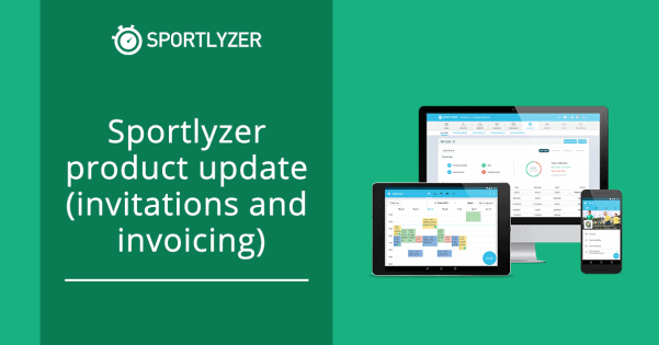 Sportlyzer product update - invitations and invoicing