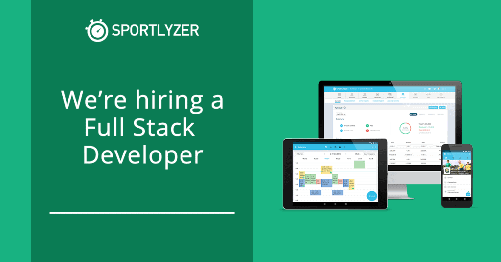Sportlyzer is hiring a full stack developer